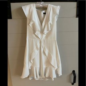 BCBG white dress